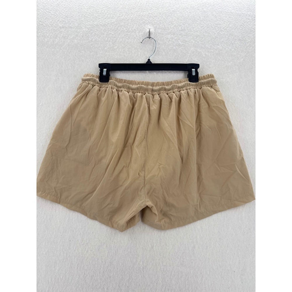 COOFANDY - Athletic Shorts Drawstring Waist Pockets - Khaki - XL - Mens - Picture 2 of 7